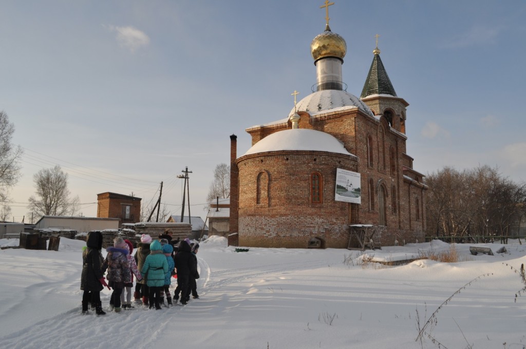 Храм в Заозерном Красноярский край